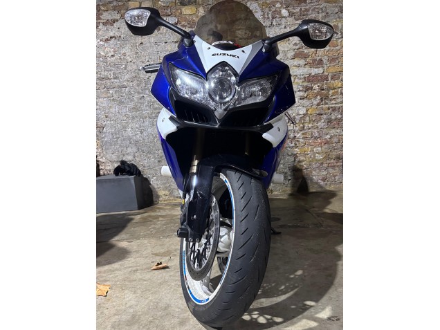 Carenagens Moto Suzuki GSXR 600/750 2008-2010 - Branco Azul Vermelho