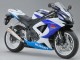 Carenagens Moto Suzuki GSXR 600/750 2008-2010 - Branco Azul Vermelho