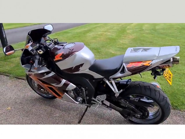 Carenagens Moto Honda CBR1000RR 2006-2007 - Prata Laranja