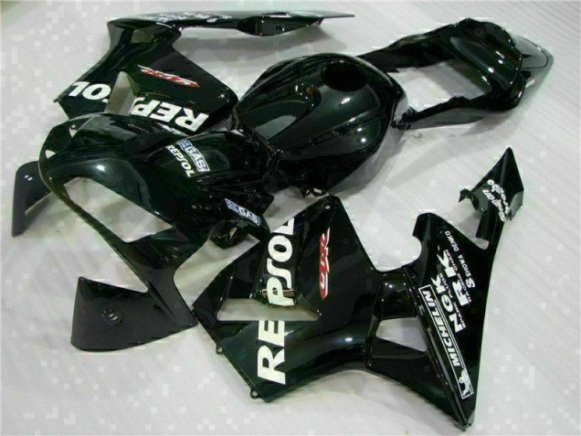 Moto Plástico CBR 600RR 03-04 - Preto Moto Plástico CBR 600RR 03-04 - Preto
