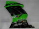 Moto Plástico EX250 08-12 - Preto Verde Moto Plástico EX250 08-12 - Preto Verde