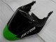 Moto Plástico EX250 08-12 - Preto Verde Moto Plástico EX250 08-12 - Preto Verde