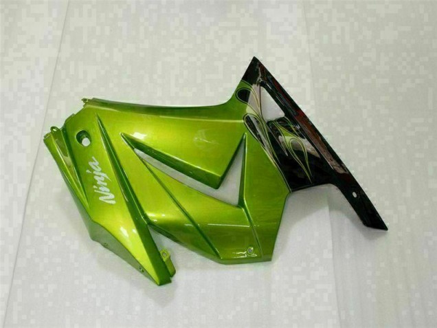 Moto Plástico EX250 08-12 - Verde Preto Moto Plástico EX250 08-12 - Verde Preto