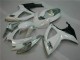 Moto Plástico GSXR 600 / 750 K6 06-07 - Branco Prata Moto Plástico GSXR 600 / 750 K6 06-07 - Branco Prata