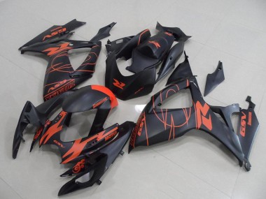 Moto Plástico GSXR 750 K6 06-07 - Preto Vermelho