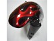 Moto Plástico R6 03-05 - Preto Vermelho Chama
