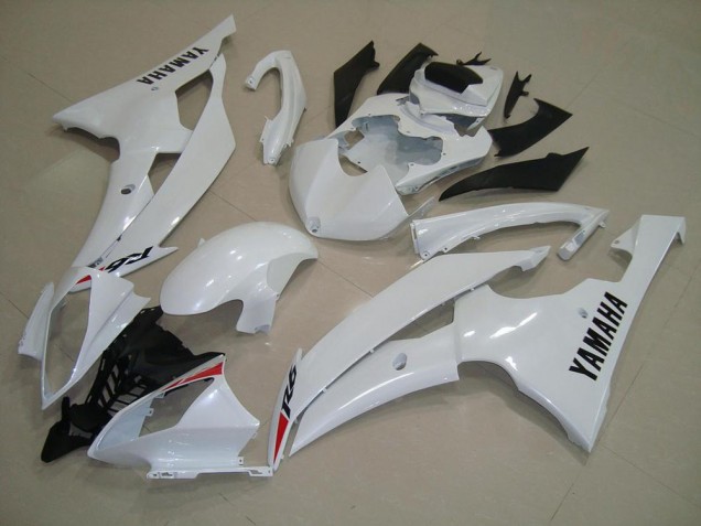 Moto Plástico R6 08-16 - Branco Pérola