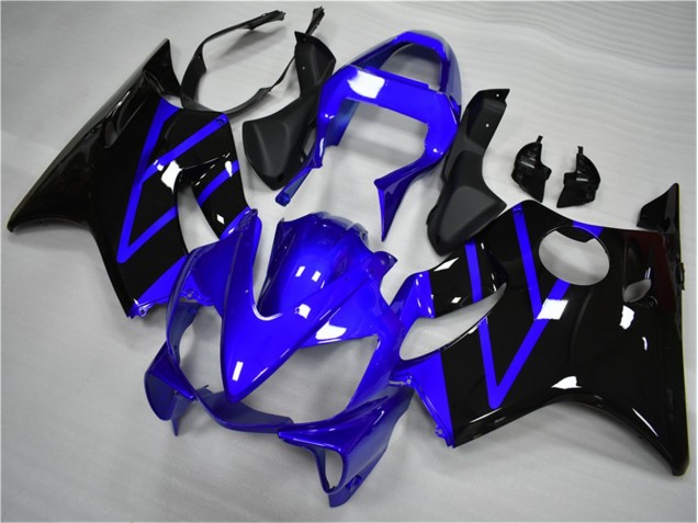 Moto Plásticos CBR 600 F4i 01-03 - Azul Preto Moto Plásticos CBR 600 F4i 01-03 - Azul Preto