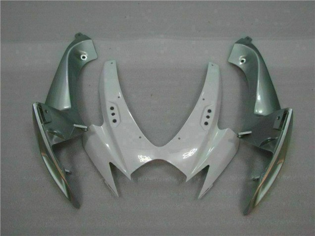 Moto Plásticos GSXR 600 / 750 K6 06-07 - Branco Prata Moto Plásticos GSXR 600 / 750 K6 06-07 - Branco Prata