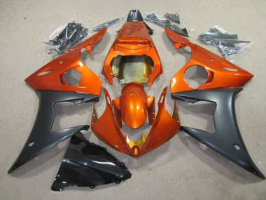 Moto Plásticos R6 03-05 - Laranja Preto