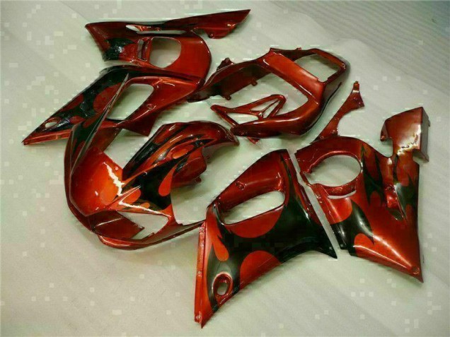 Moto Plásticos R6 98-02 - Castanho